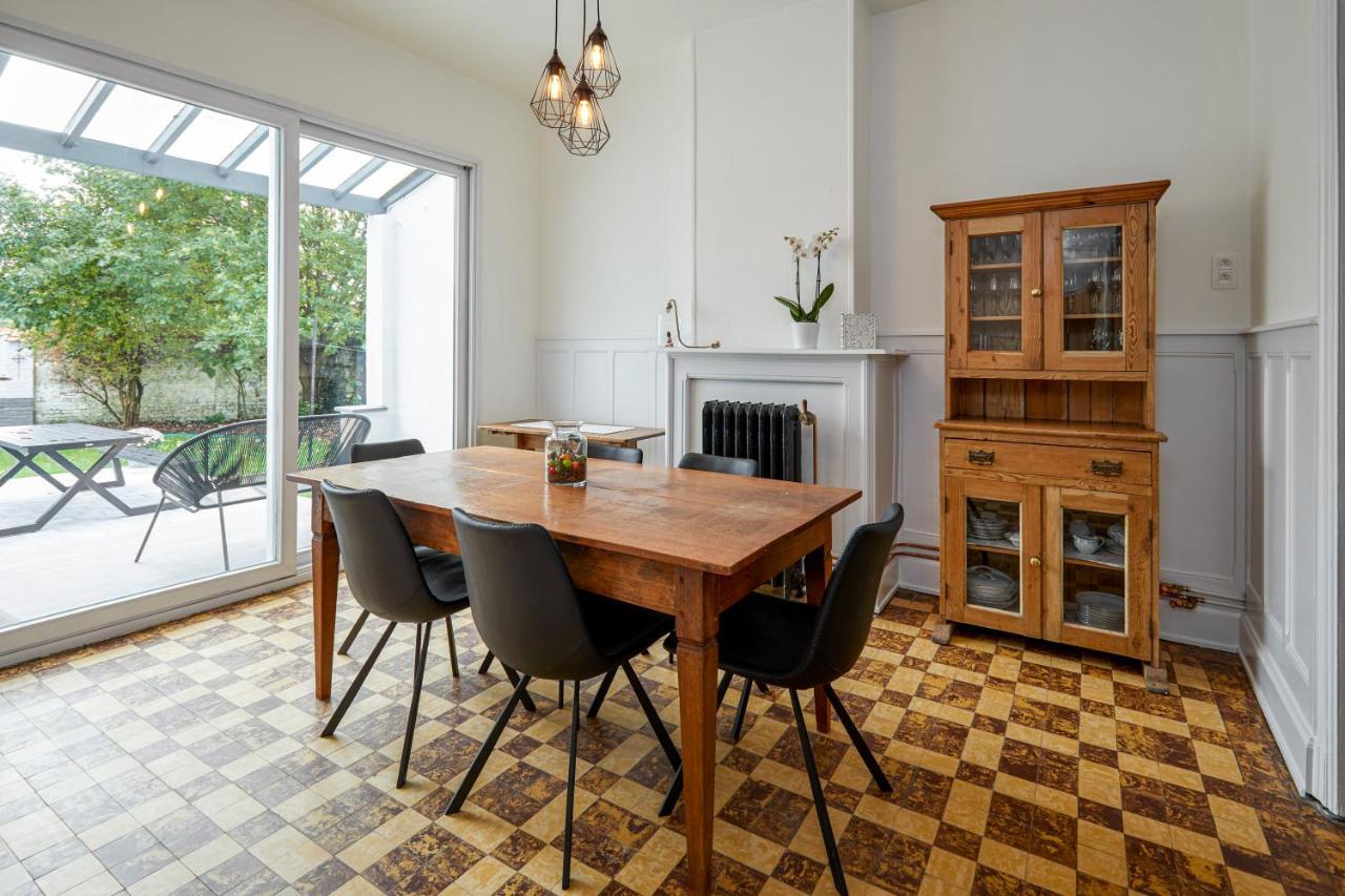 Vakantiehuis Trendy, Authentieke Woning Met Groot Terras En Tuin Brugge