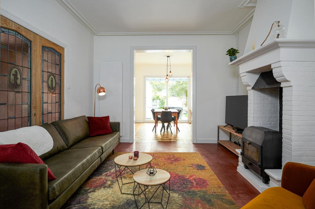 Trendy, Authentieke Woning Met Groot Terras En Tuin * Bruges